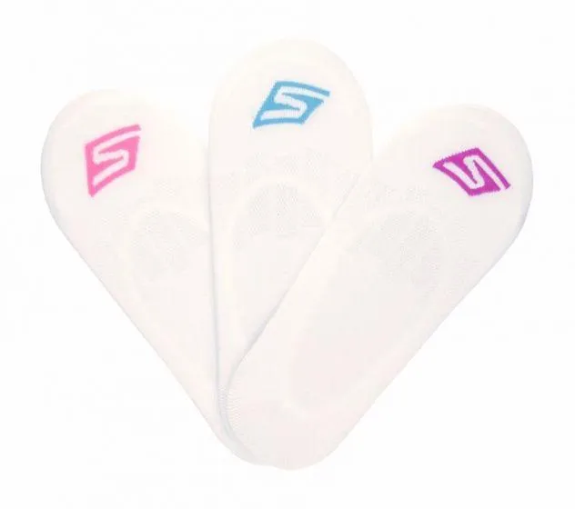 3-Pack Women's Micro White Socks