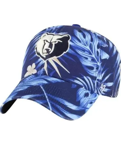 '47 Men's NBA Memphis Grizzlies Tropicalia Floral Clean Up Adjustable Hat