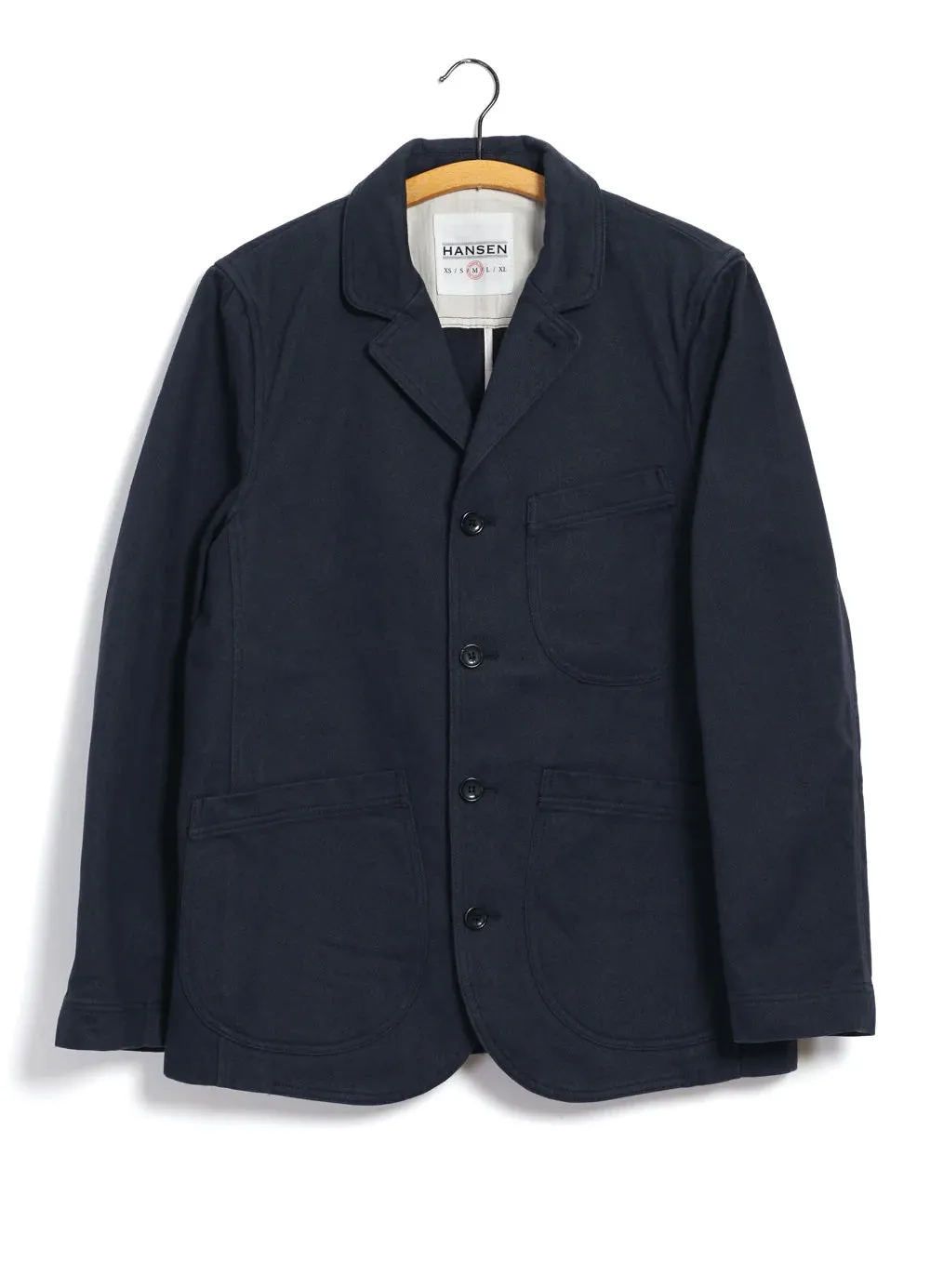 5-button workwear blazer, Josef, Dark Navy