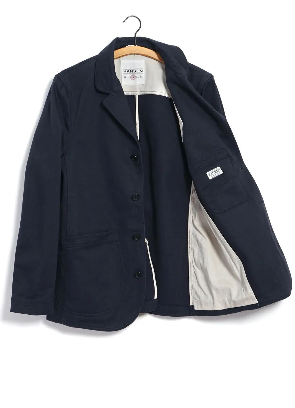 5-button workwear blazer, Josef, Dark Navy