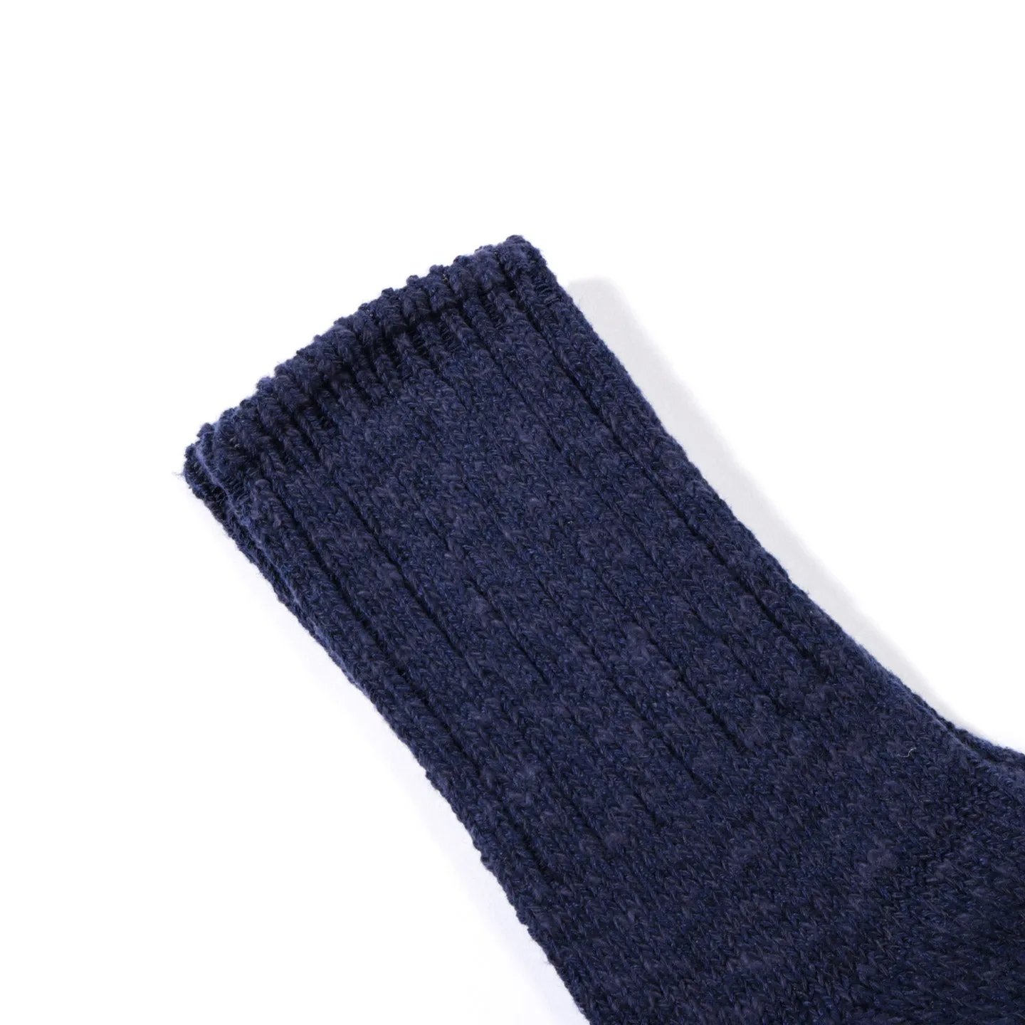 60 Yarns Navy Cotton Socks - Buy Now