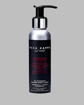 Acca Kappa Transparent Shaving Gel - 125ml - Barber Shop Collection