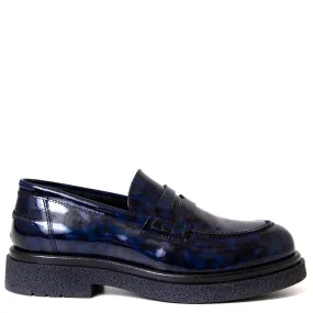 Alexis Women's Penny Loafer Tortoise Leather.