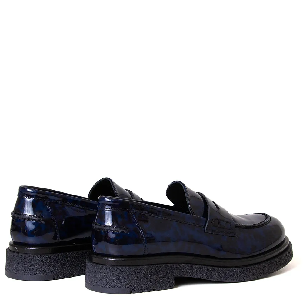 Alexis Women's Penny Loafer Tortoise Leather.