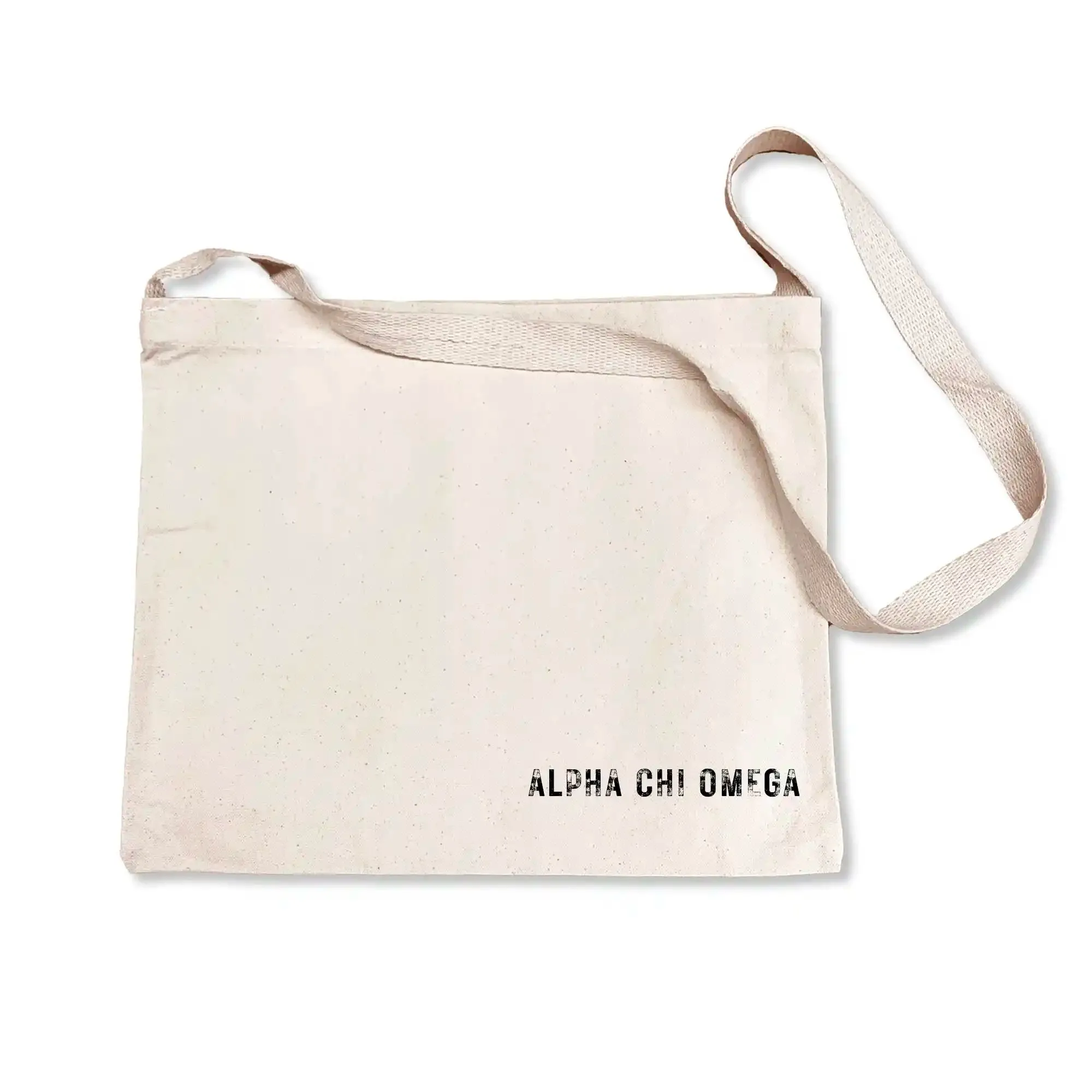 Alpha Chi Omega Messenger Bag with Crossbody Strap