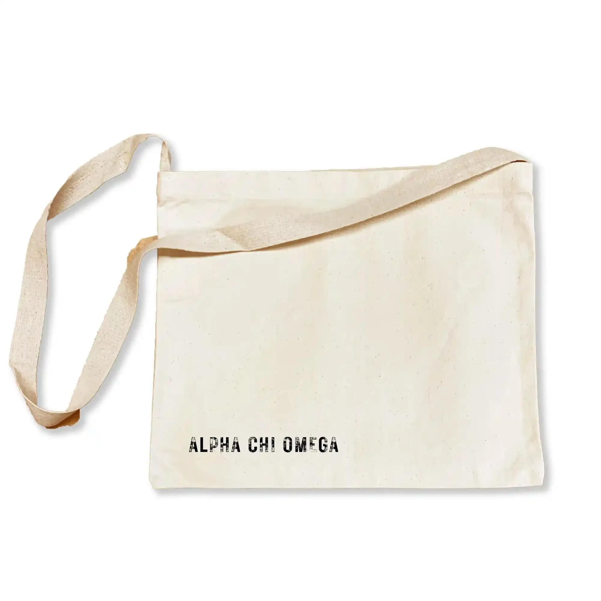 Alpha Chi Omega Messenger Bag with Crossbody Strap