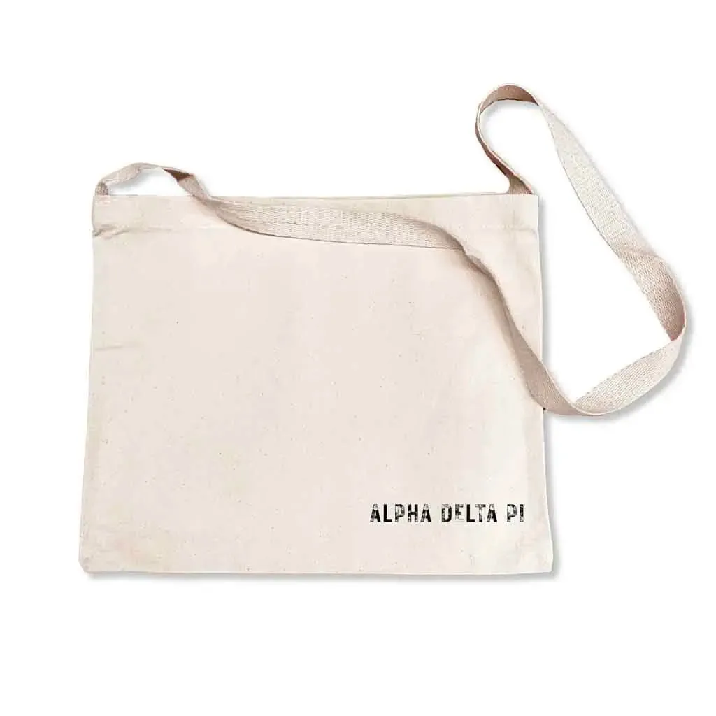 Alpha Delta Pi Sorority Bag with Cross Body Strap