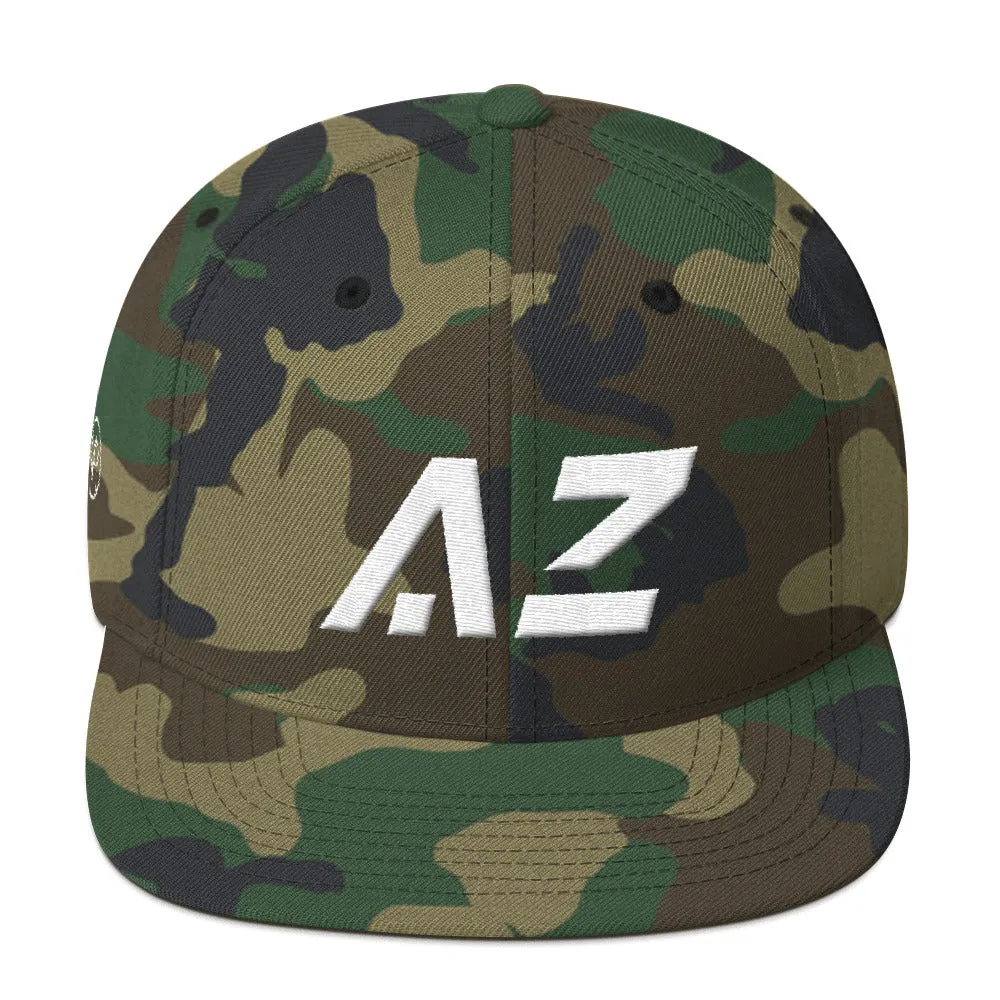 Arizona Hat- White Embroidery- AZ- Various Color Options