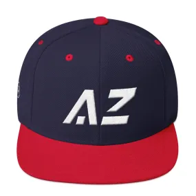 Arizona Hat- White Embroidery- AZ- Various Color Options