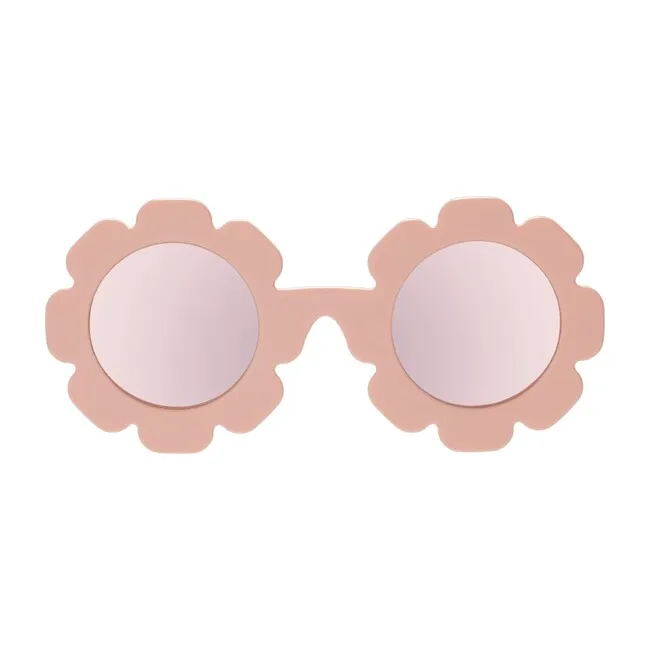 Babiators Polarized Flower Sunglasses - Peachy Keen / Rose Gold Mirrored Lenses can be rewritten into Peachy Keen Babiators Pola