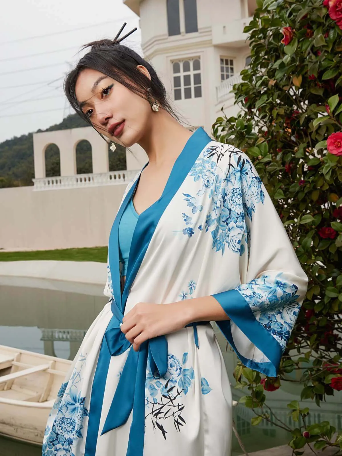 Bamboo Kimono Robe