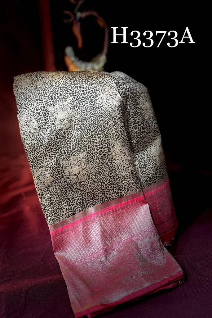 Banarasi Tiger Design Saree for Women