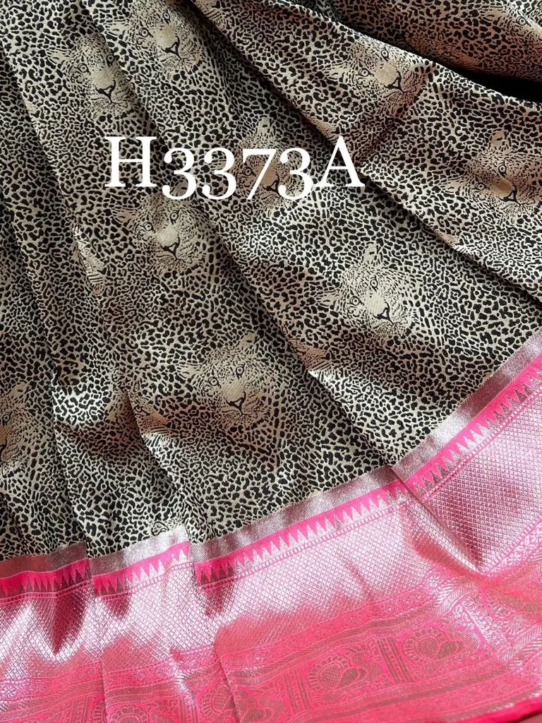 Banarasi Tiger Design Saree for Women