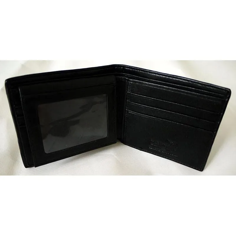 Black Hornback Crocodile Wallet - Genuine Leather - Men's Luxury Wallet