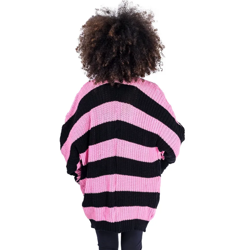 Black Pink In a Daze Cardigan - Shop Now