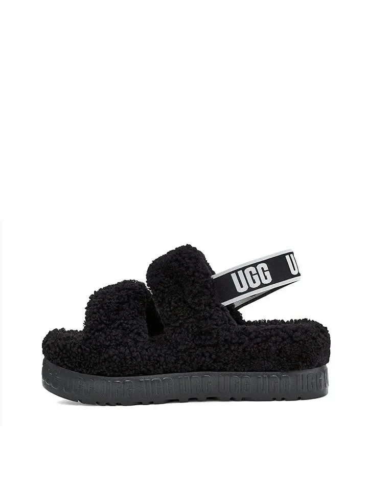 Black UGG Fluffita