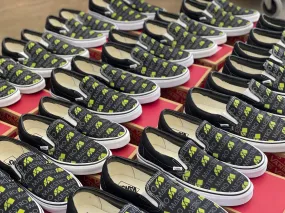 Black Vans Slip-On Shoes - 19 Pairs - Custom Order - Invoice #2