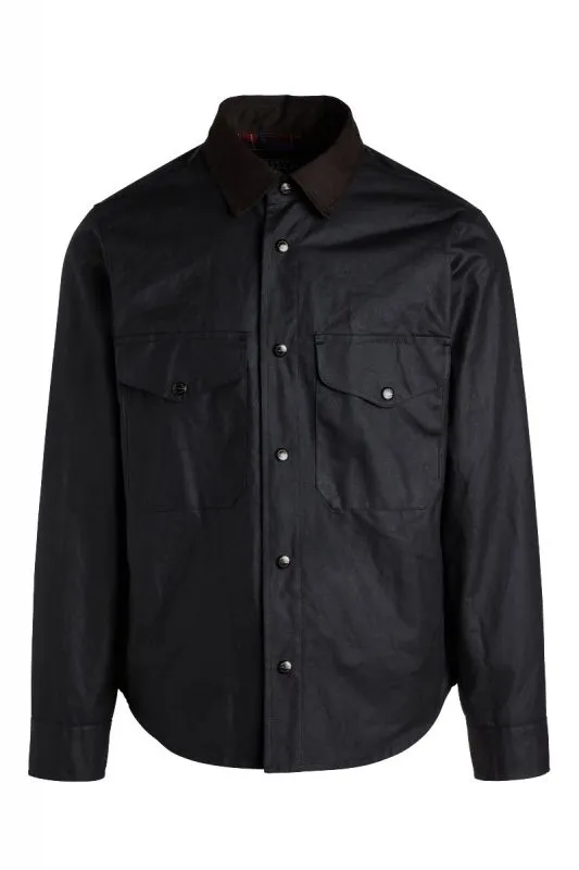 Black Waxed Heavy Shirt.