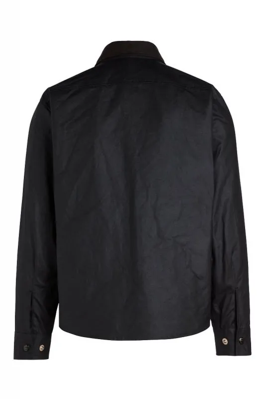 Black Waxed Heavy Shirt.