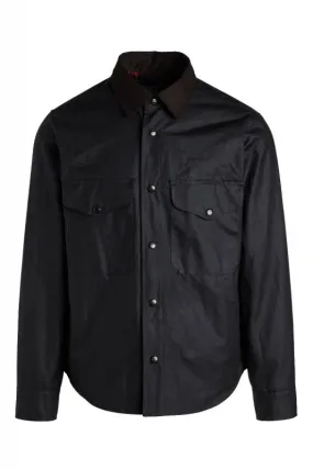 Black Waxed Heavy Shirt.