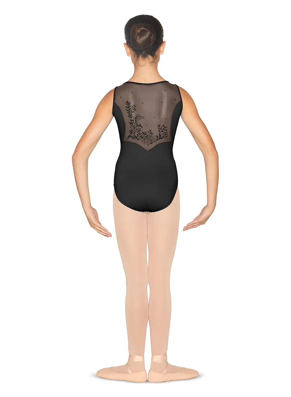 Bloch Child Tank Leotard with Mesh Back - CL5565