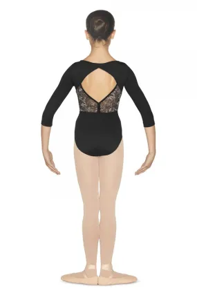 Bloch Open Back 3/4 Sleeve Leotard - CL4819