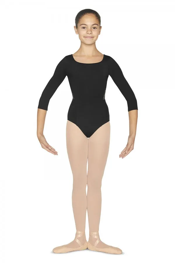 Bloch Open Back 3/4 Sleeve Leotard - CL4819