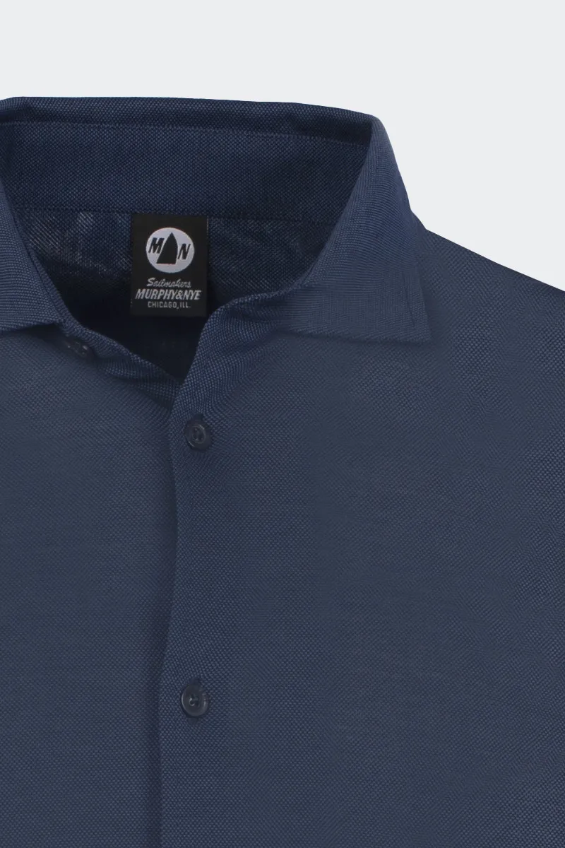 Blue Filo Di Scozia Shirt.