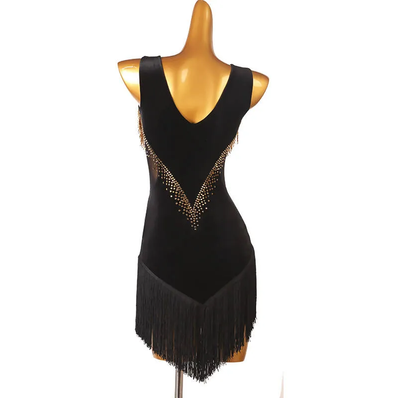 Bold and Beautiful Latin Dancer Dancewear - LQ305