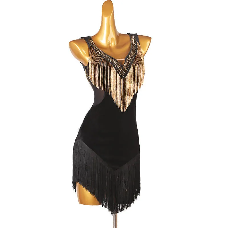 Bold and Beautiful Latin Dancer Dancewear - LQ305