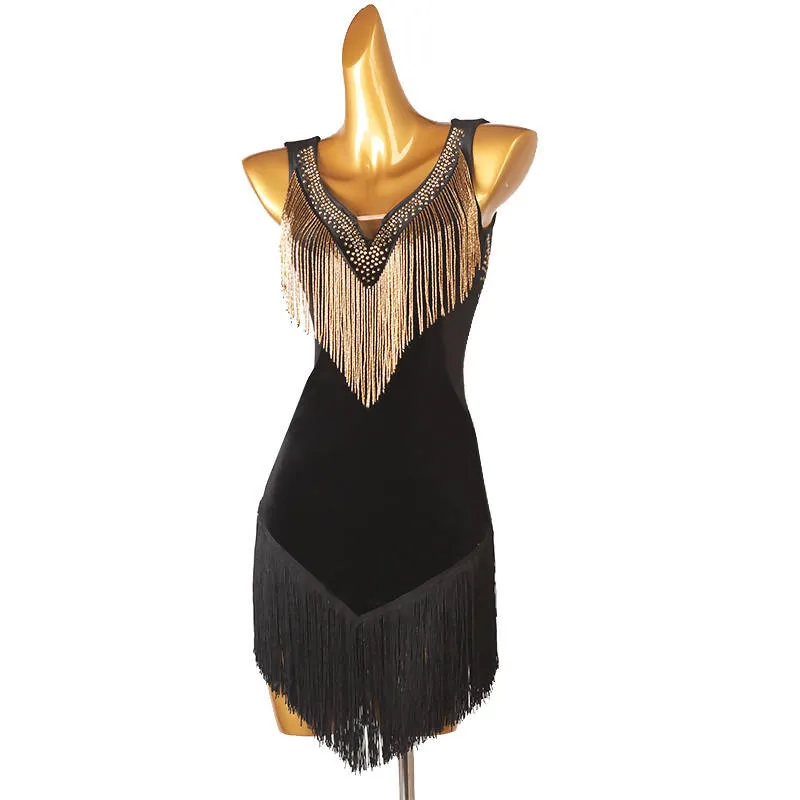 Bold and Beautiful Latin Dancer Dancewear - LQ305