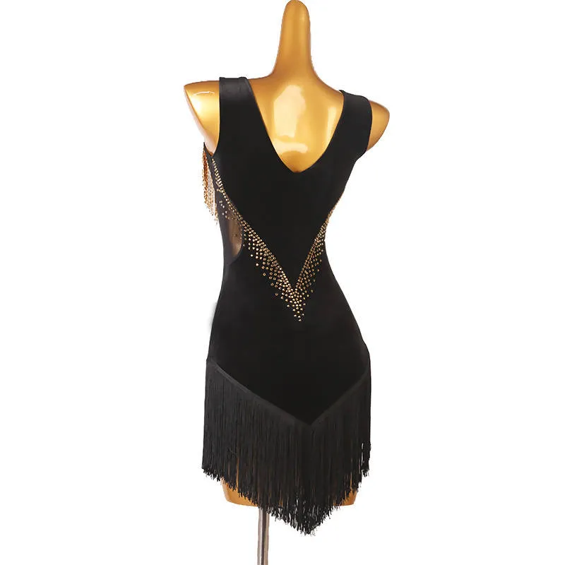 Bold and Beautiful Latin Dancer Dancewear - LQ305