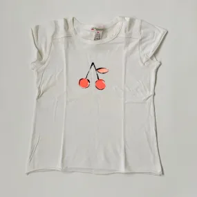 Bonpoint Cream Signature Cherry Print T-Shirt