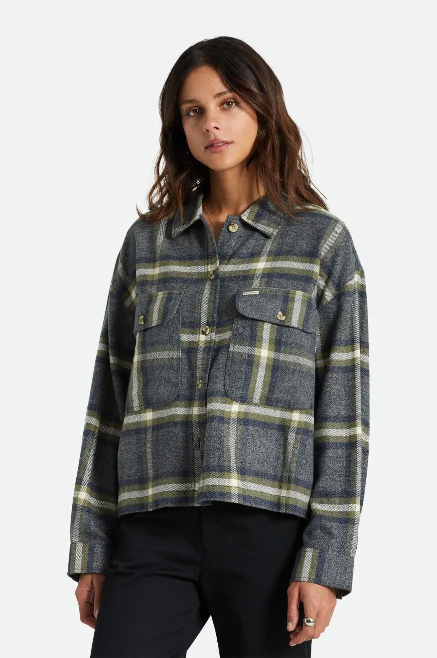 Bowery Flannel - Navy Blue