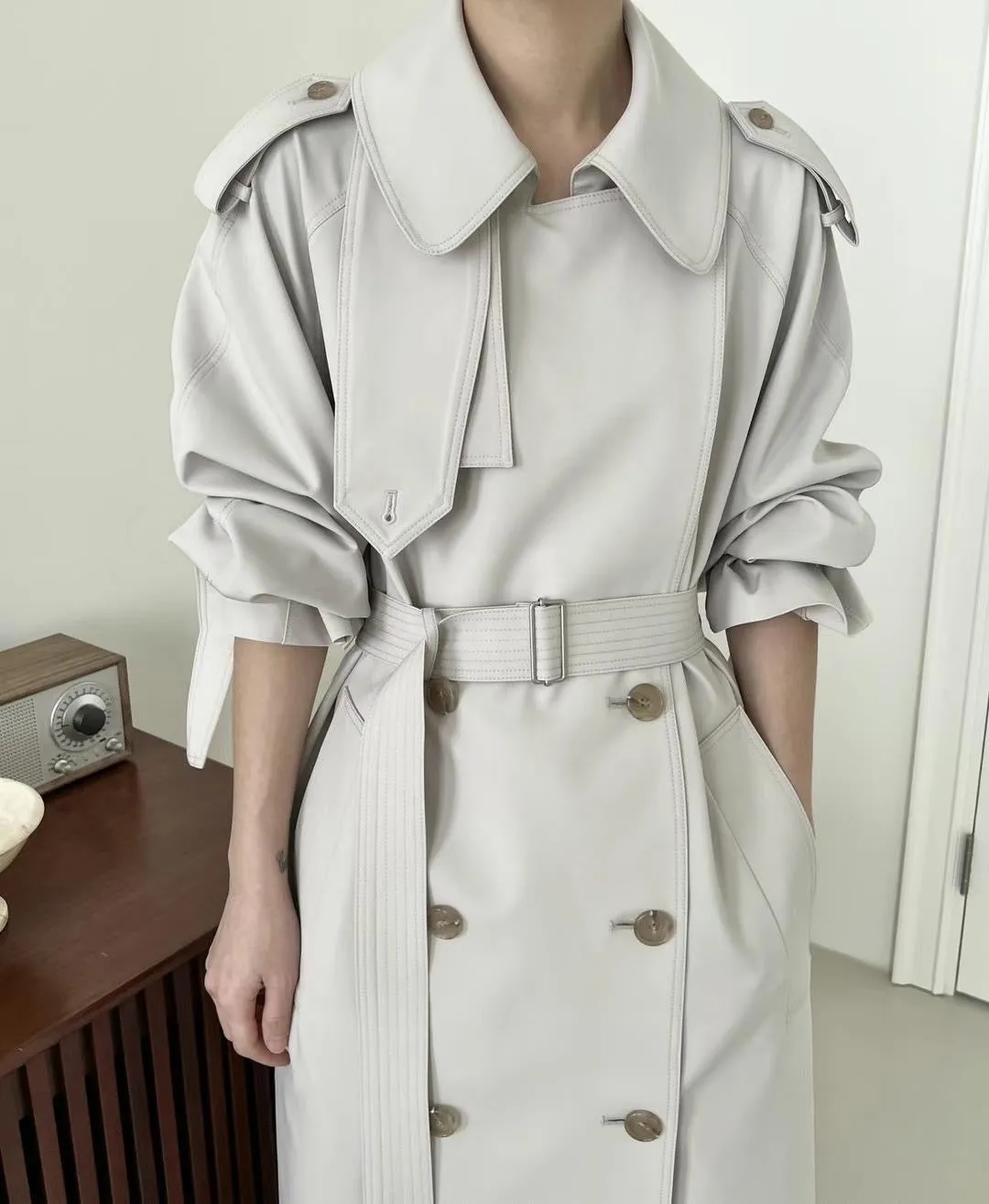 Carrie Stone Trench Coat - results: Trench coat by Carrie Stone