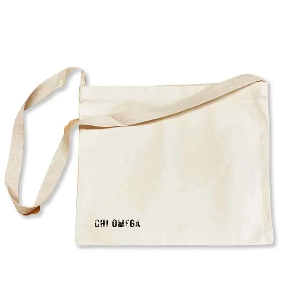 Chi Omega Sorority Bag, Cross Body Strap - Shop Now