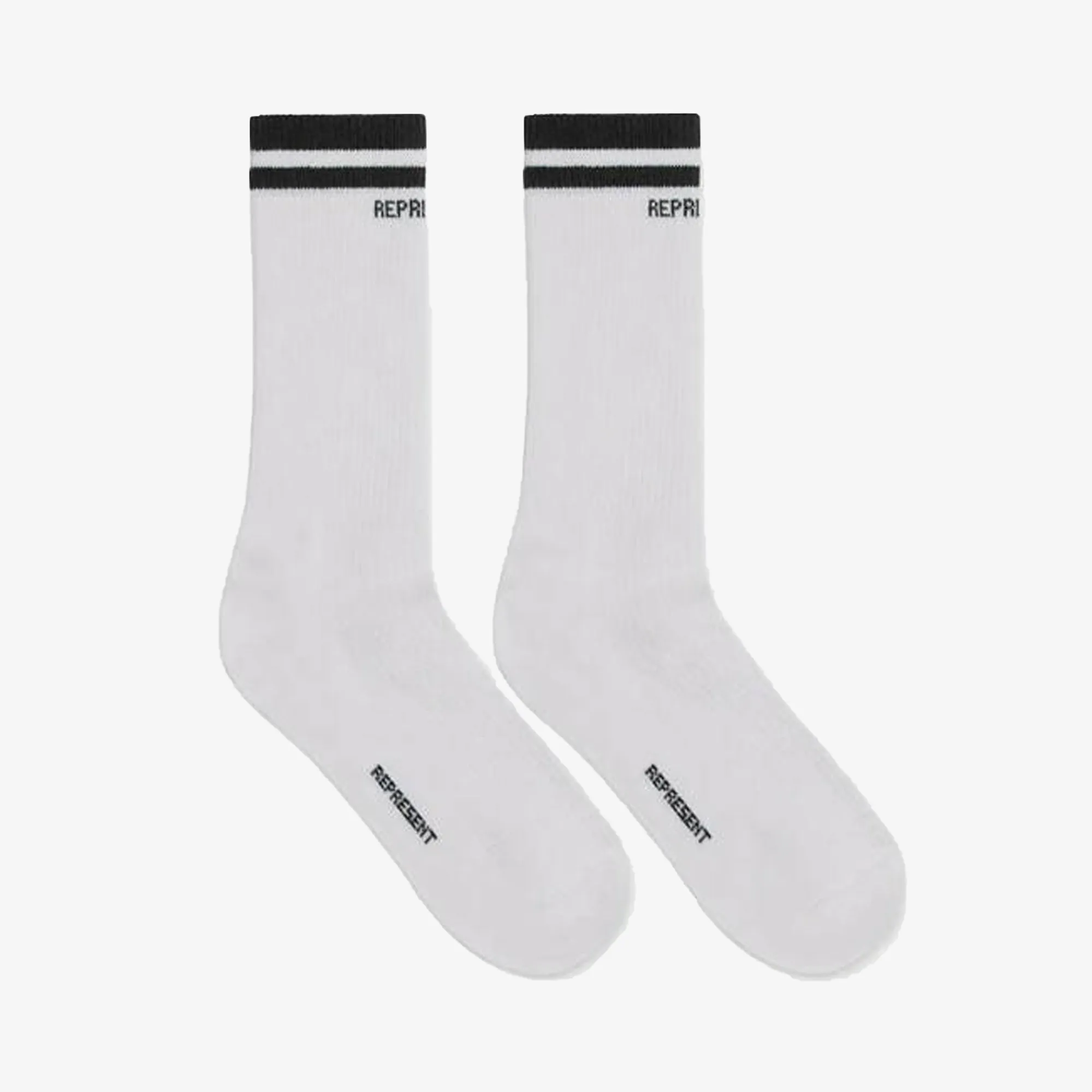 College Socks - Black and White