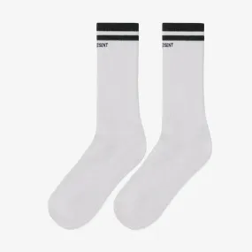 College Socks - Black and White