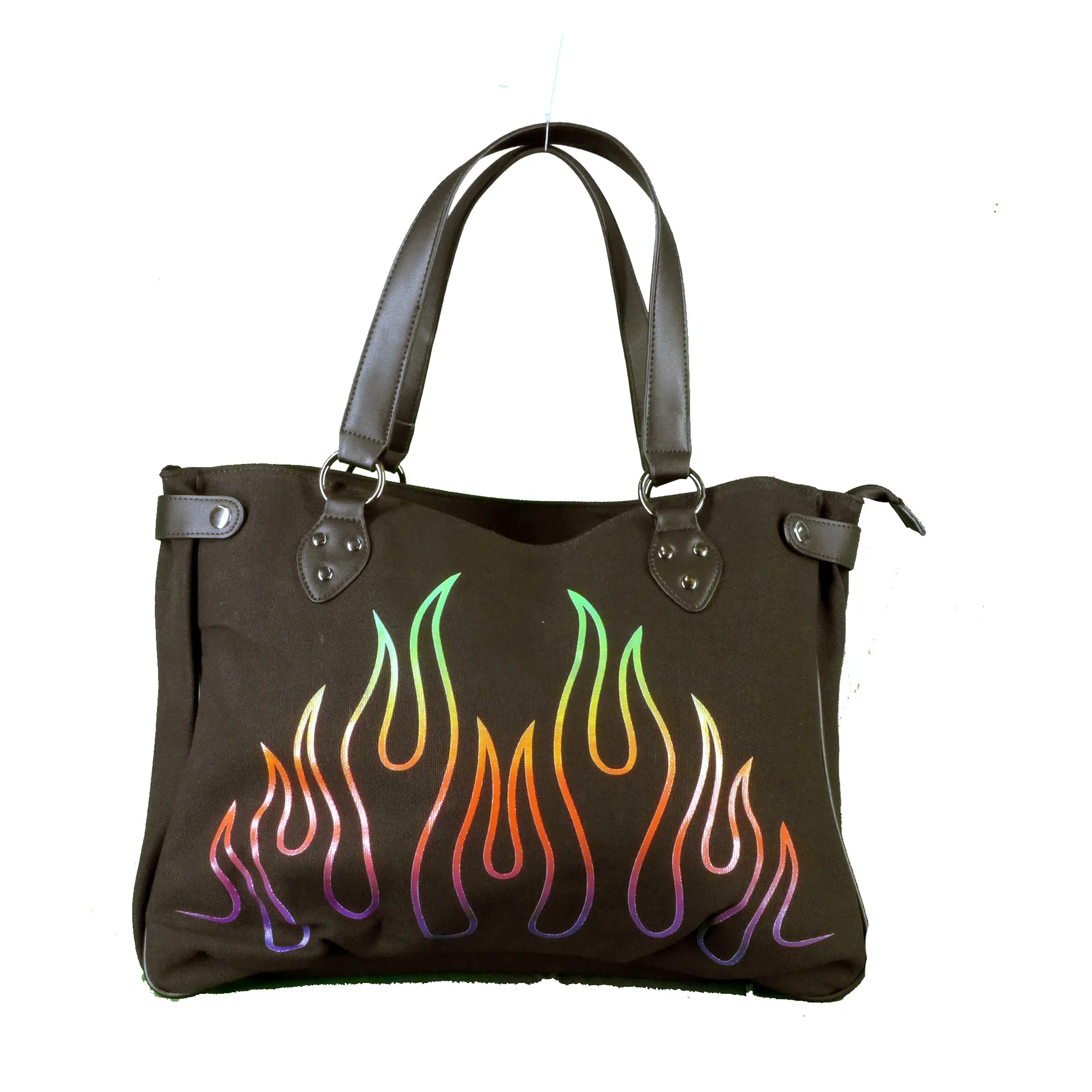 Colorful Fire Tote Bag