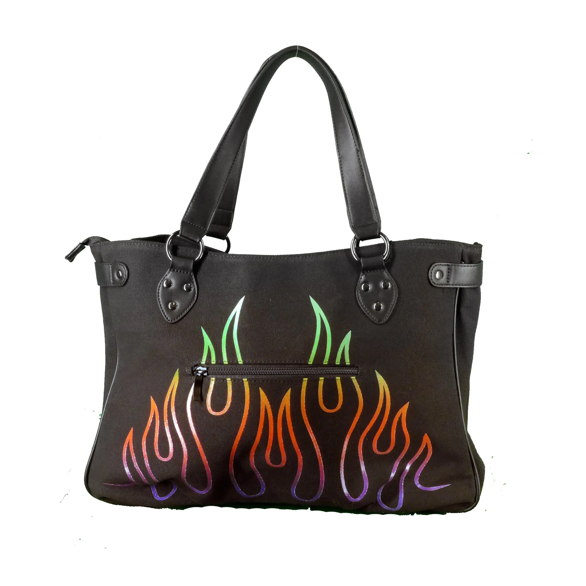 Colorful Fire Tote Bag