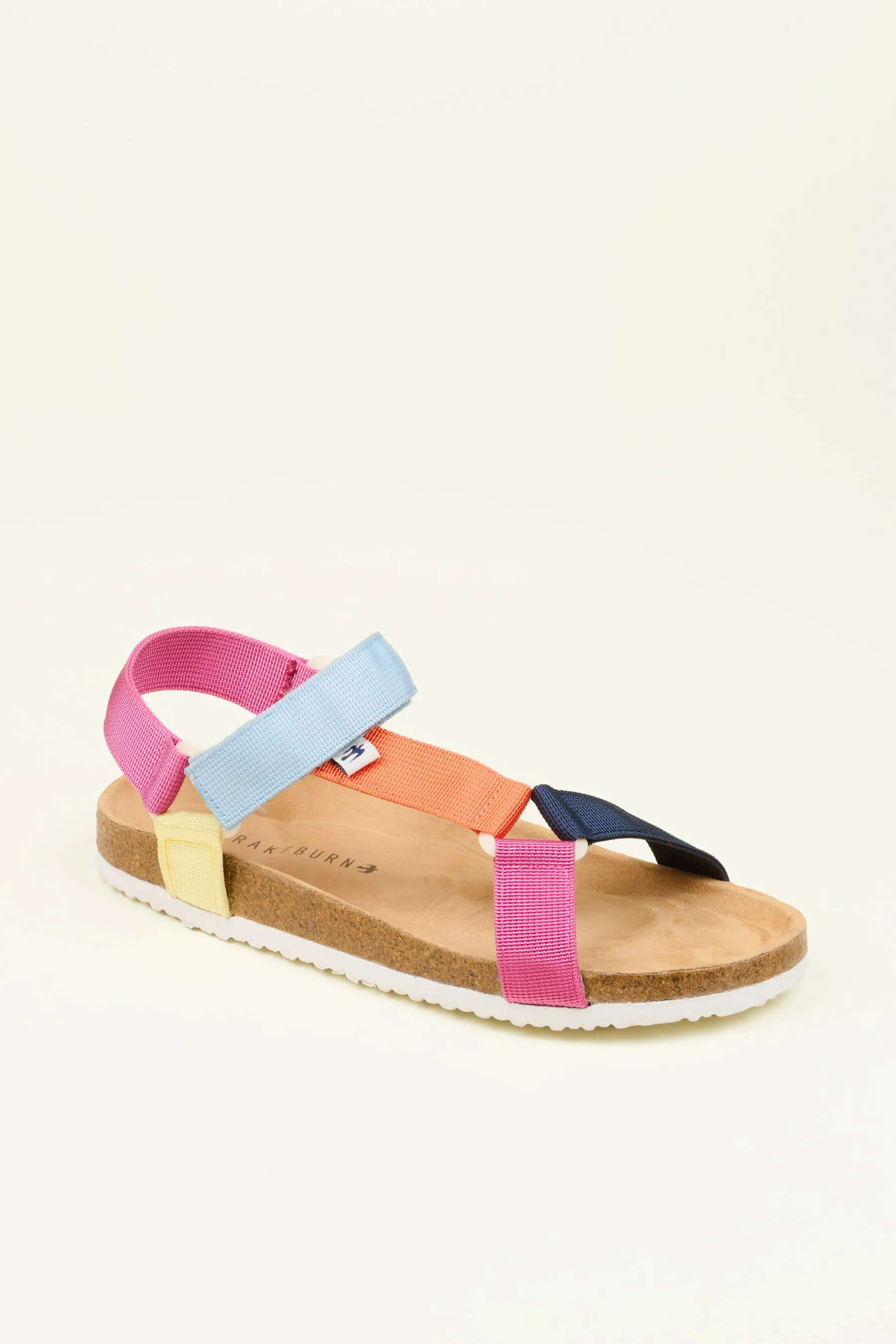 Colorful Rainbow Sandal Strap