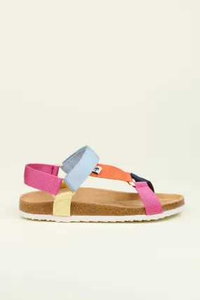 Colorful Rainbow Sandal Strap