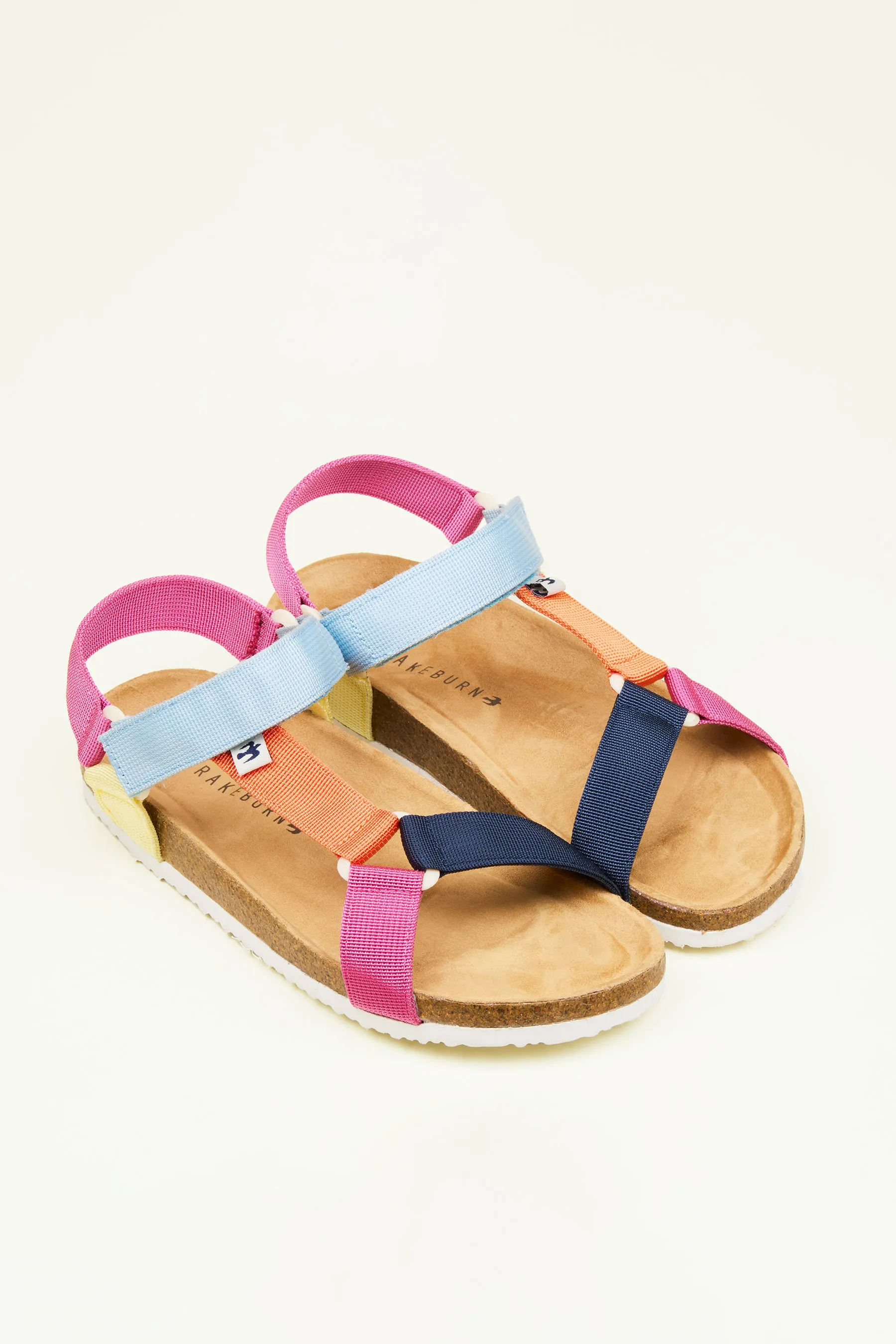 Colorful Rainbow Sandal Strap