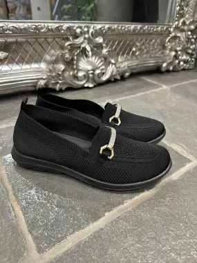 Comfortable Black Loafers - Result