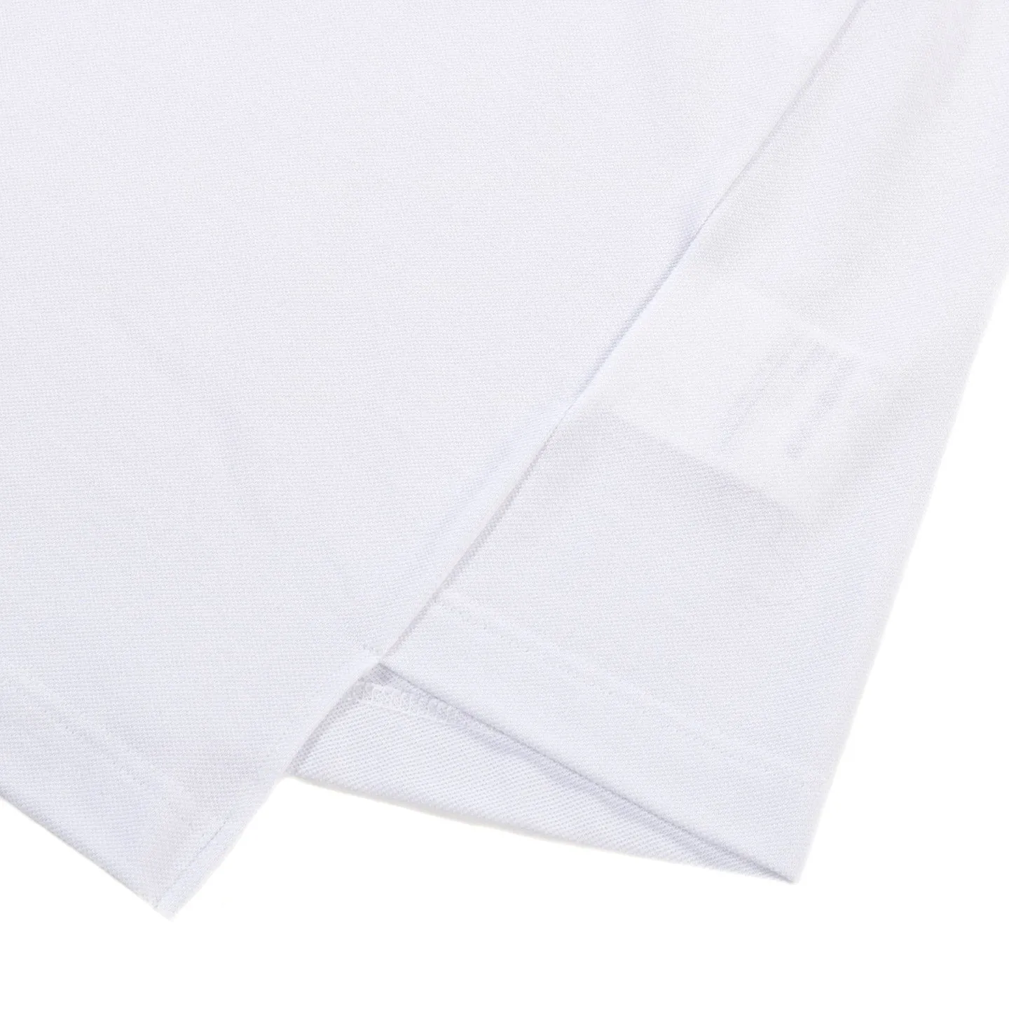 COMME DES GARCONS SHIRT T015 LACOSTE WHITE POLO