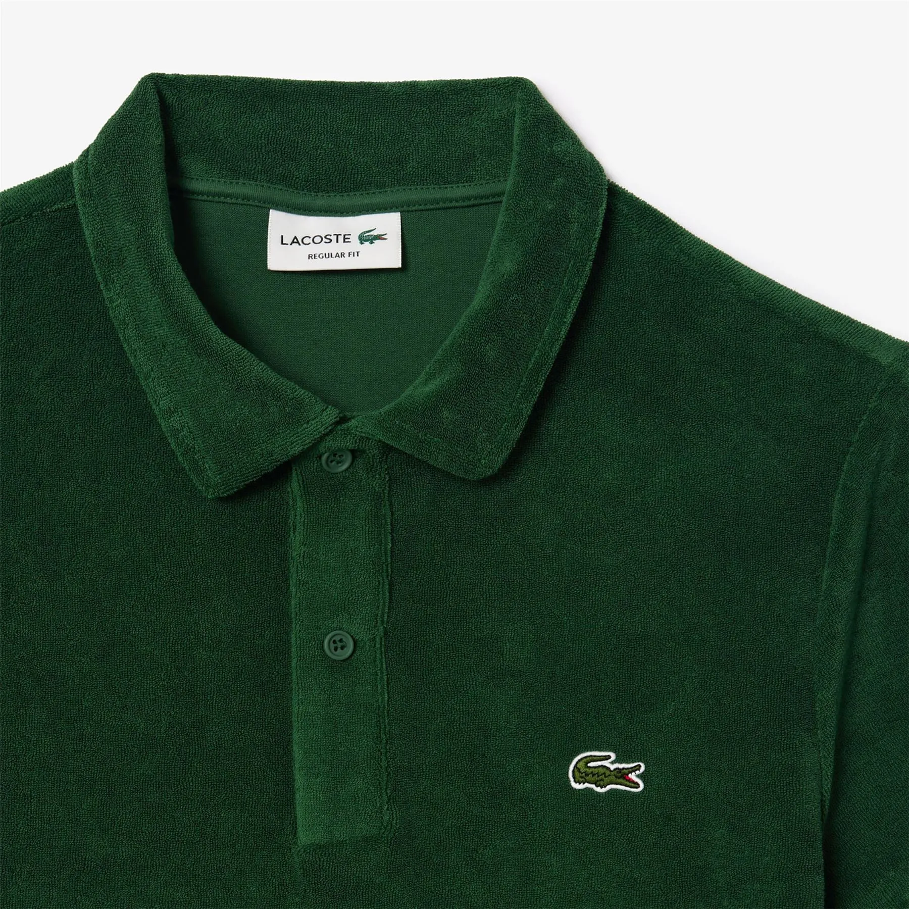 Cotton Blend Green Polo Shirt with Regular Fit - SS24