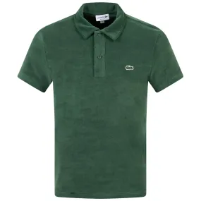 Cotton Blend Green Polo Shirt with Regular Fit - SS24