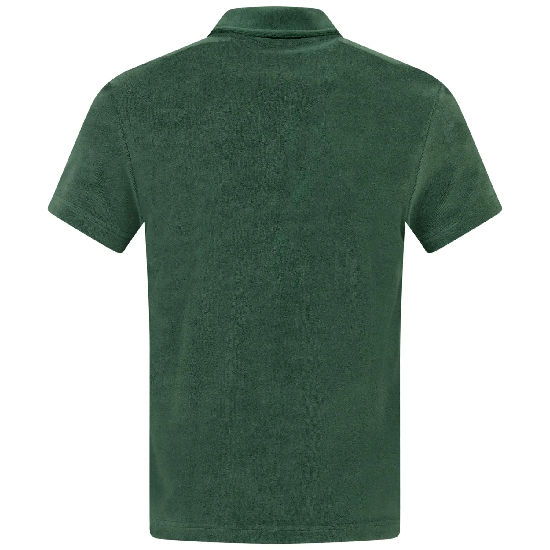 Cotton Blend Green Polo Shirt with Regular Fit - SS24