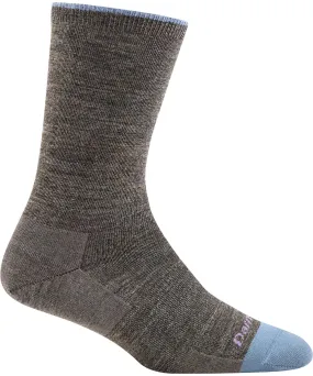 Darn Tough Women’s Solid Basic Crew Lightweight Lifestyle Socks – Taupe