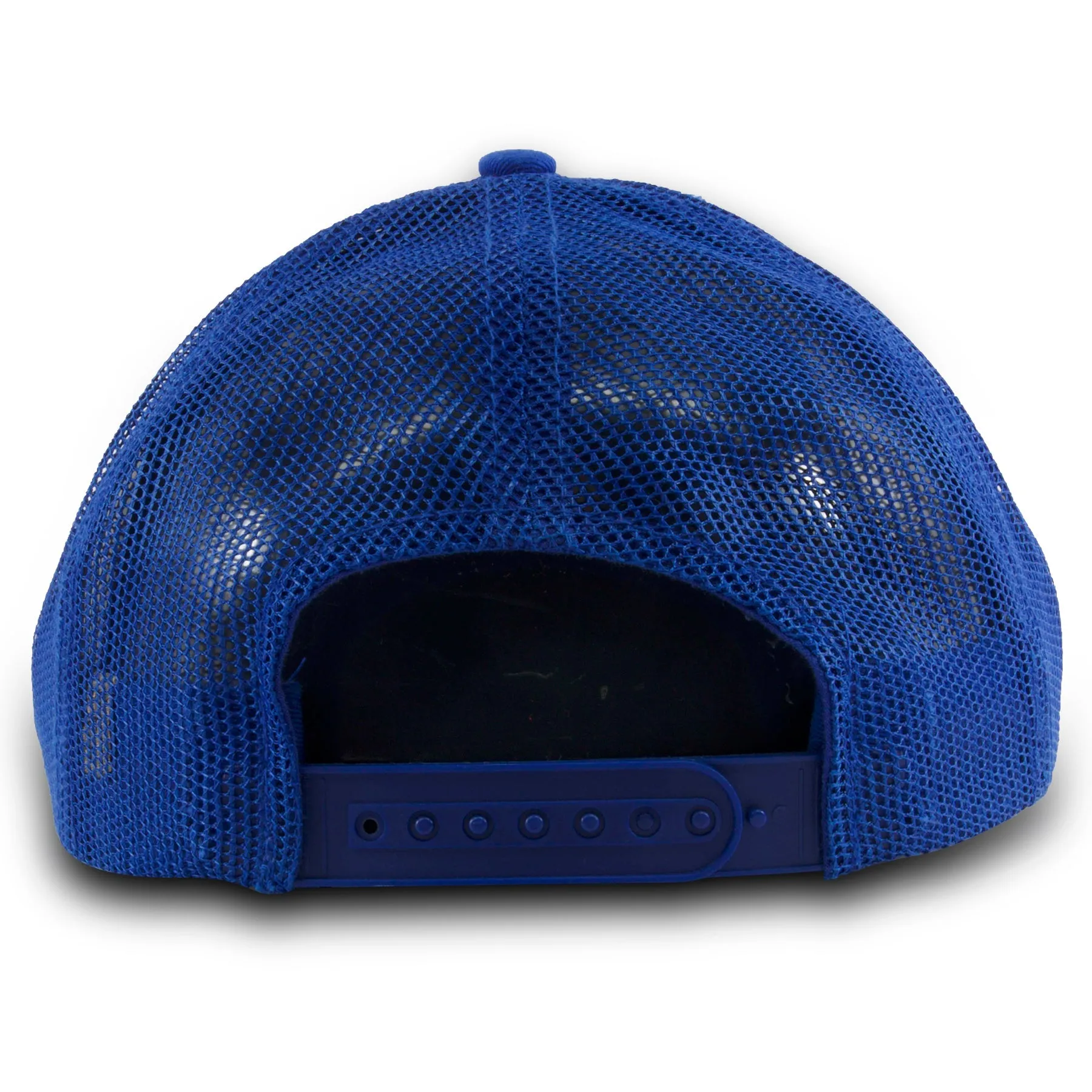 Distressed Mesh-Back Royal Blue Dad Hat with Tucker Snapback - Shop Now